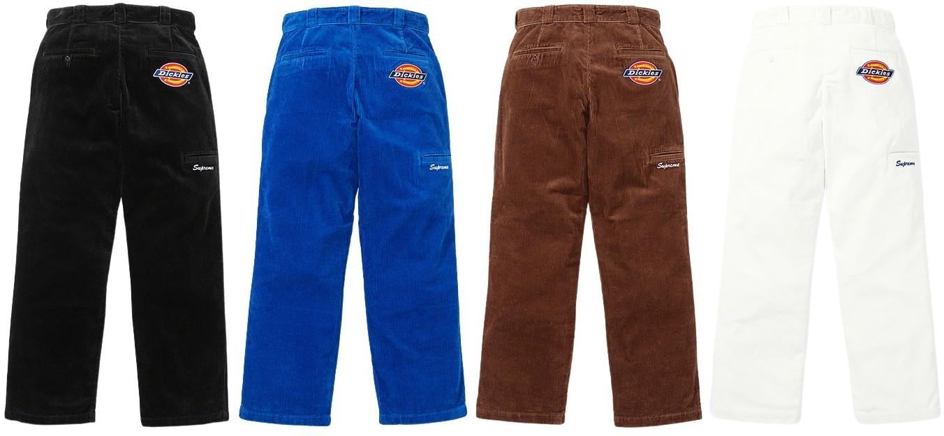 Supreme®/Dickies® Double Knee Corduroy Work Pant view 12